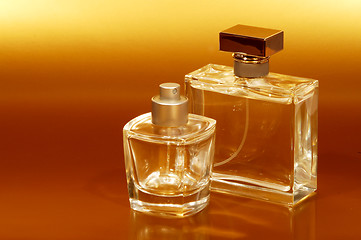 Image showing Perfume bottles