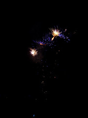 Image showing Fireworks In Barkingside Recreation Ground
