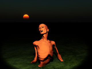 Image showing Zombie From The Ground