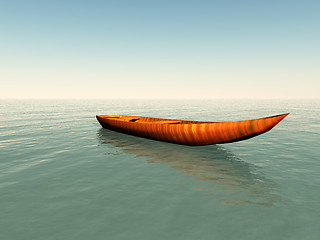 Image showing Boat On Water