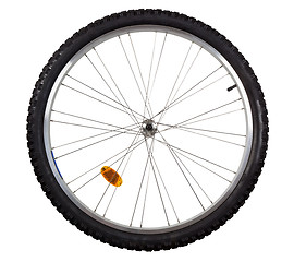 Image showing Bicycle wheel