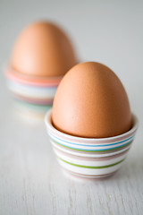 Image showing Breakfast eggs