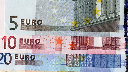 Image showing Euro notes