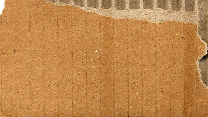 Image showing Corrugated cardboard