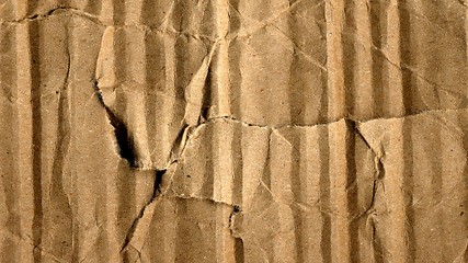 Image showing Corrugated cardboard