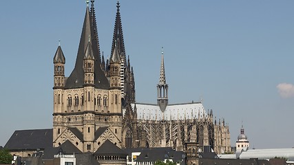 Image showing Koeln panorama