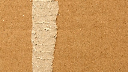 Image showing Corrugated cardboard