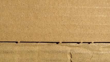 Image showing Corrugated cardboard