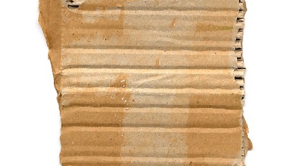 Image showing Corrugated cardboard