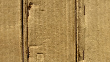 Image showing Corrugated cardboard