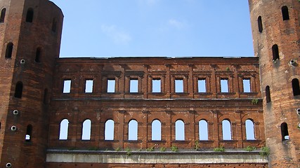 Image showing Porte Palatine, Turin