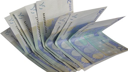 Image showing Euro notes