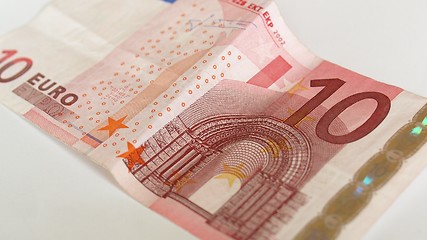 Image showing Euro note