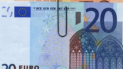 Image showing Euro notes