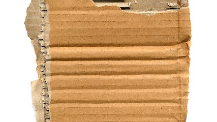 Image showing Corrugated cardboard