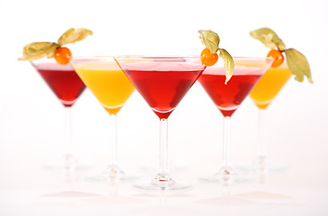 Image showing Cocktails