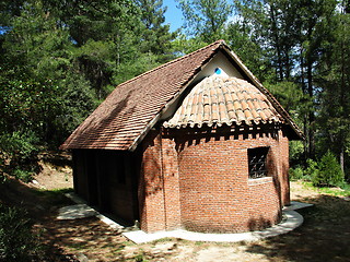 Image showing Forest church. Platania. Cyprus