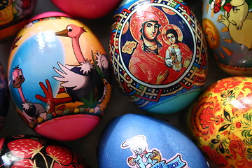 Image showing Easter eggs