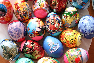 Image showing Easter eggs