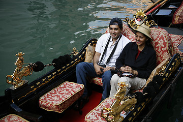 Image showing Tourists Venice