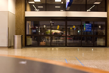 Image showing Airport Doors