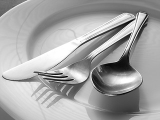 Image showing Cutlery