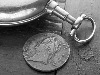 Image showing Coin with Pocket Watch