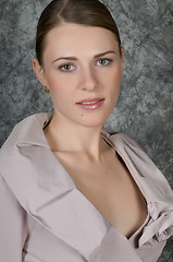 Image showing Closeup Portrait Of Woman