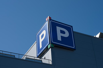 Image showing Parking sign