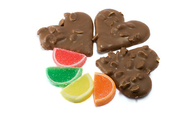 Image showing Chocolate cookies