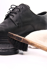 Image showing shoe care