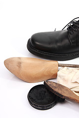 Image showing shoe care