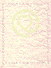 Image showing Pink Valentine Greeting