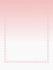 Image showing Valentine pink paper