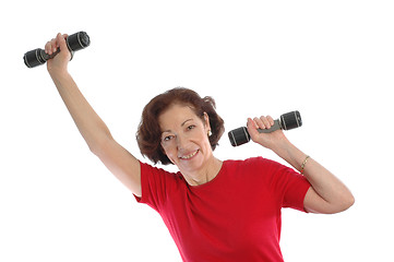 Image showing woman exercising 868