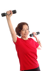 Image showing woman exercising 873