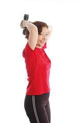 Image showing woman exercising 887