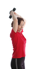 Image showing woman exercising 889