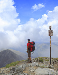 Image showing Hiker