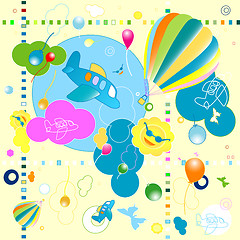 Image showing toys pattern