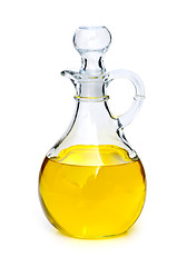 Image showing Bottle with oil