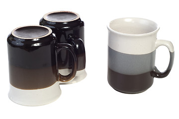 Image showing Three Coffee Cups