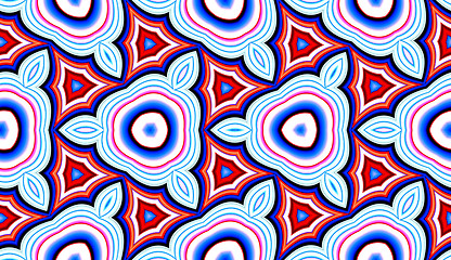 Image showing Colour Tile Pattern