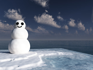 Image showing Snowman