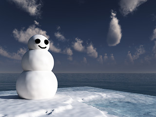 Image showing Snowman