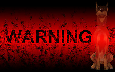 Image showing Warning I Bite 