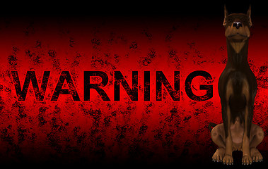 Image showing Warning I Bite 