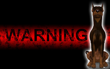 Image showing Warning I Bite