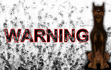 Image showing Warning I Bite 