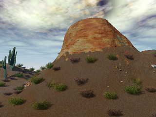 Image showing Desert Landscape